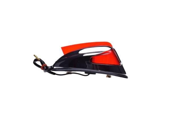 Lampa na błotnik czerwony chrom | AL60323 - zdjęcie 3