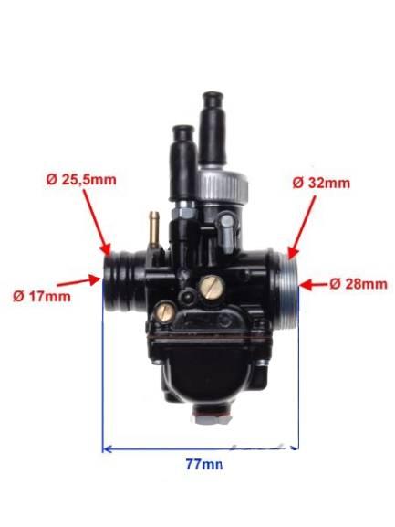 Gaźnik 17,5 mm zamiennik dla dellorto typ phbg - zdjęcie 5