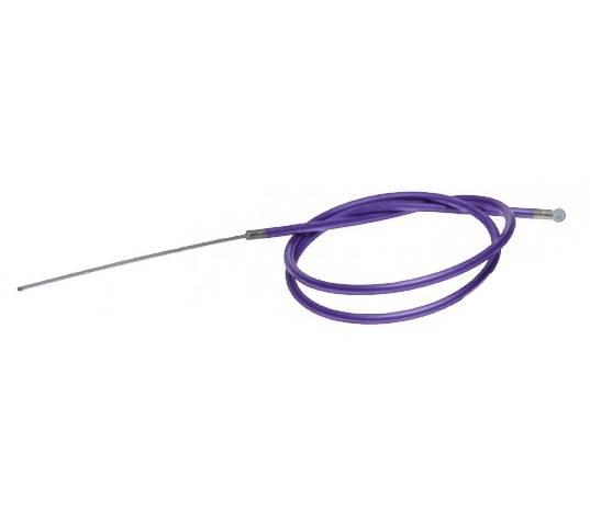 Linka hamulca przód z pancerzem fioletowa