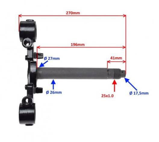 Półka wideca ze sztycą neken shaft street - zdjęcie 3