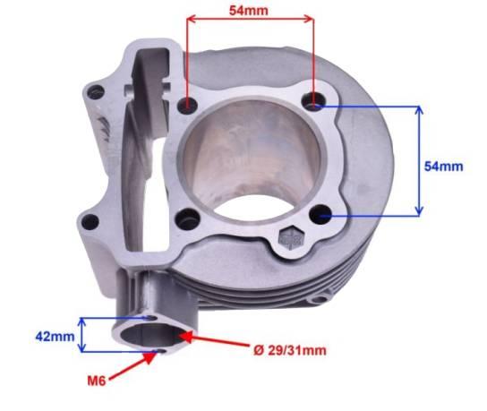 Cylinder goły 150 cc gy6 4t 57,40 | STD00216 - zdjęcie 3