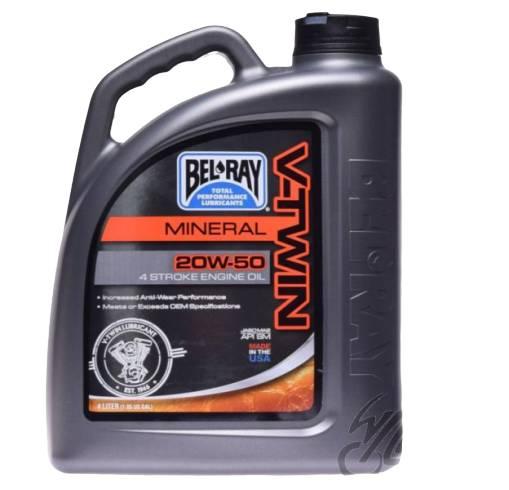 Olej bel-ray v-twin mineralny 4t 20w-50 4l