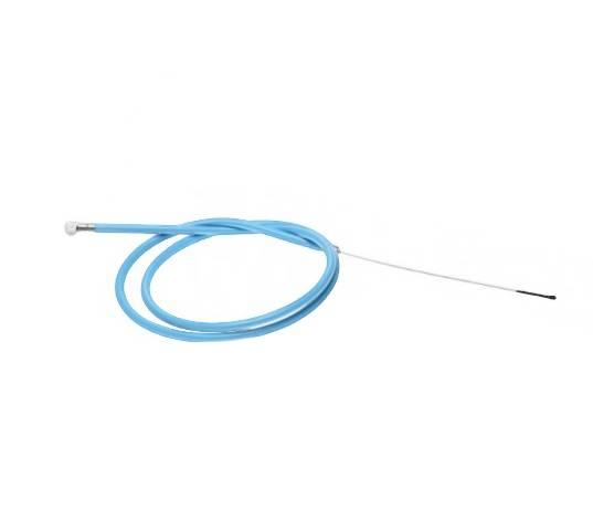 Linka hamulca przód z pancerzem turkusowy