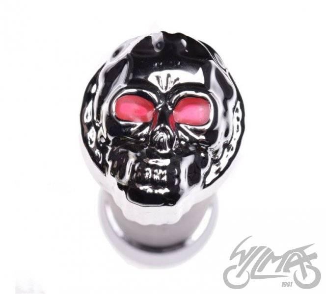 Manetka czarna czacha długa kierownica 22 mm - zdjęcie 3