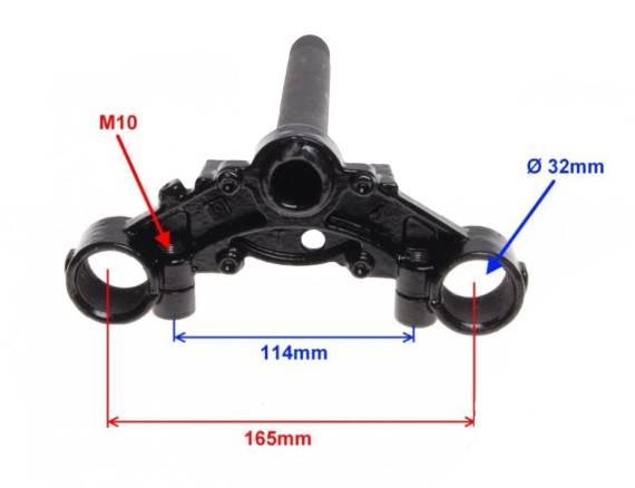 Półka widelca dolna suzuki gn125 | SGN5105 - zdjęcie 2
