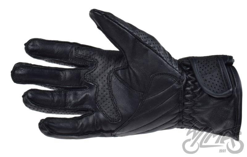 Rękawice im długie perf.czarne b/napisu m - zdjęcie 3