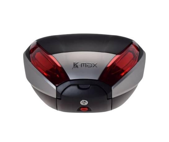 Kufer k-max z płytą montażową srebrny 40l - zdjęcie 4