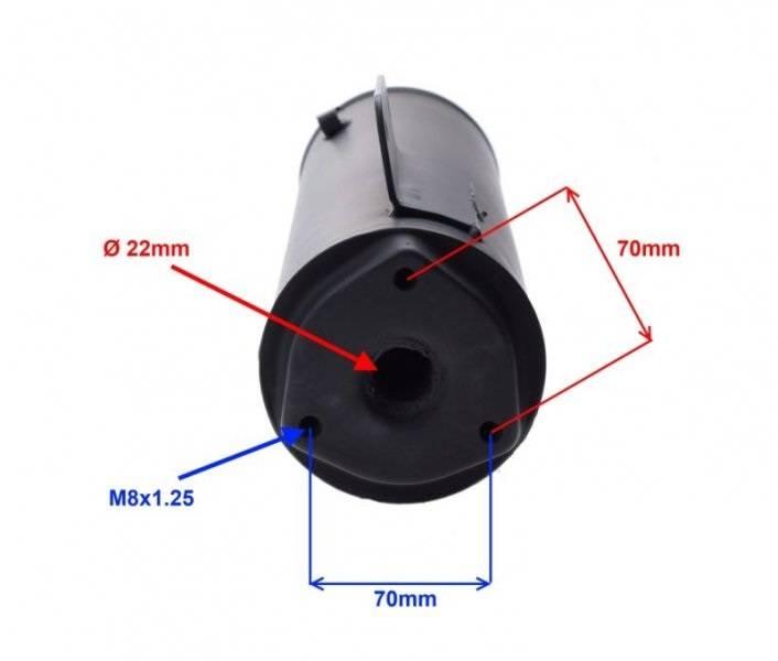 Wydech tłumik 4t keeway kingway mash sash - zdjęcie 2