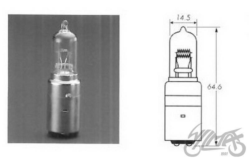 Żarówka 12v 18/18w t14,5 ba20d bez eec | BU5410 - zdjęcie 2