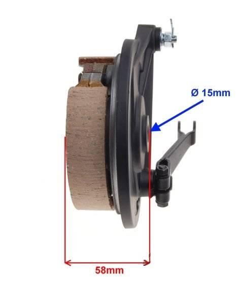 Pokrywa szczęk tył shineray xy125-10d | ZQG4231 - zdjęcie 2