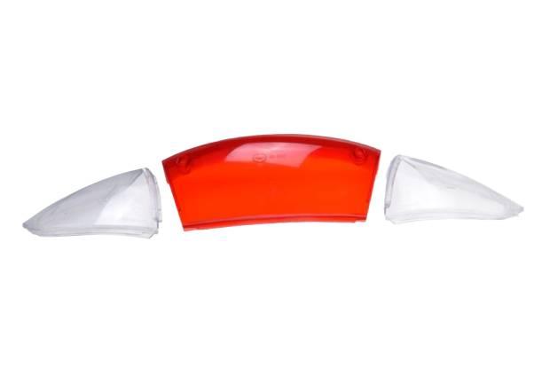 Klosz lampy tył qt-4 białe kierunki gładkie