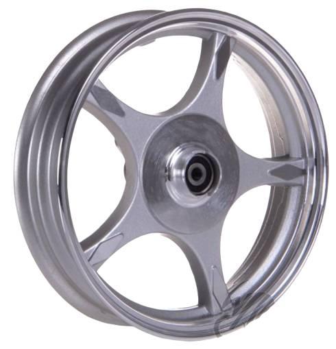Obręcz koła 10x2,15 przód aluminiowa | ZT5217