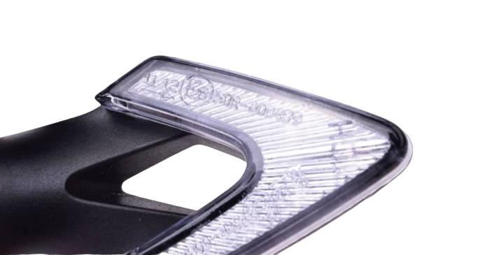 Kierunkowskaz czarny biały klosz led | AM1399 - zdjęcie 2