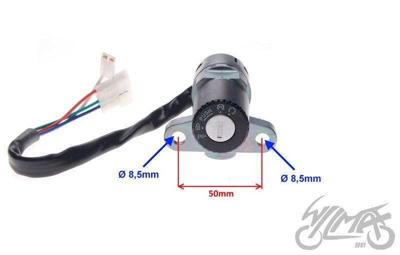 Stacyjka derbi senda 4 przewody | AI22701 - zdjęcie 4