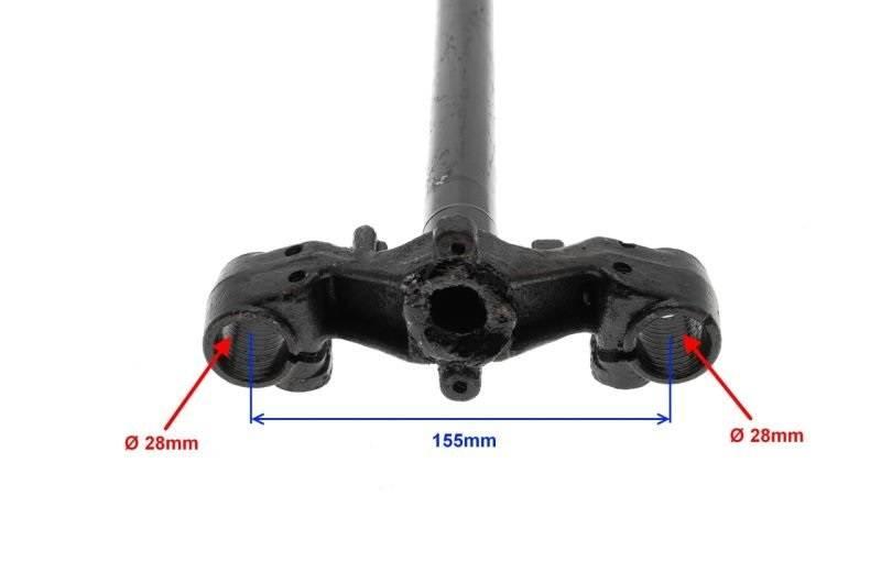 Półka widelca ze sztycą 30mm | ZD5111 - zdjęcie 4