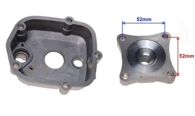 Głowica cylindra derbi aprilia 2006 70 cc woda - zdjęcie 3