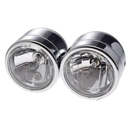 Lampa h7 h4 ece zestaw 110mm chrom | AW24255