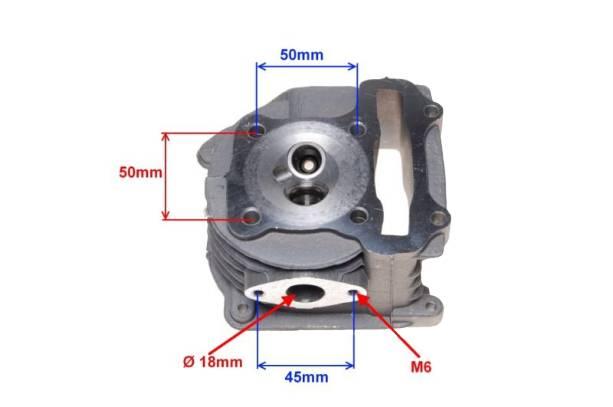 Głowica cylindra 80 cc 4t silnik jj1p39qm goła - zdjęcie 4