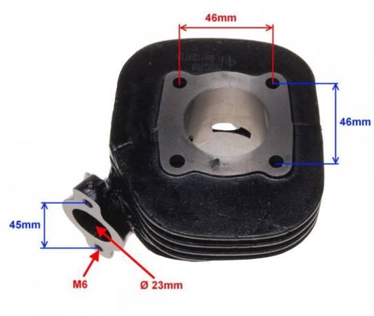 Cylinder kinroad kos z tłokiem 41,00/10/19 - zdjęcie 4