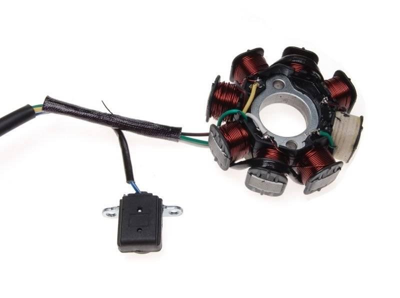 Stator iskrownik 8 cewek 125 gy6 4t | ZV20011 - zdjęcie 3