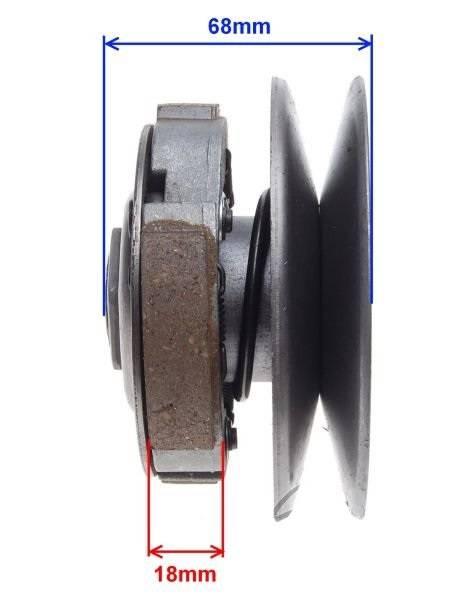 Sprzęgło tył 4t tgb dio fi dzwona 107,4mm - zdjęcie 2