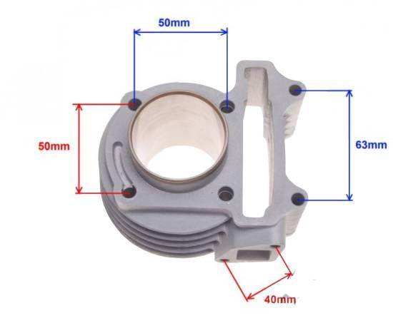 Cylinder 80 cc 4t wilga ceramiczny wm | AYC351401 - zdjęcie 3