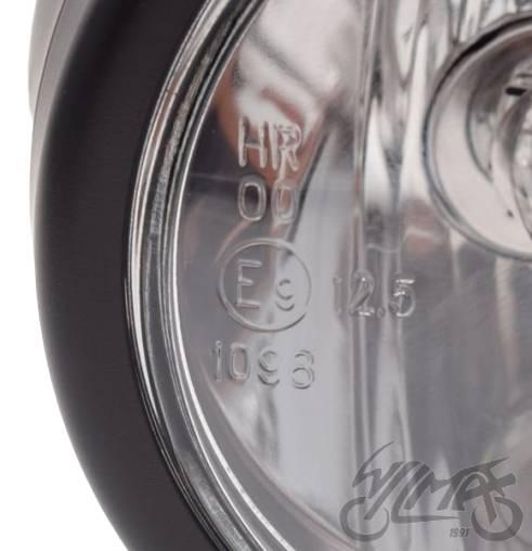 Lampa h7 h4 ece zestaw 110mm czarny mat | AW24256 - zdjęcie 2