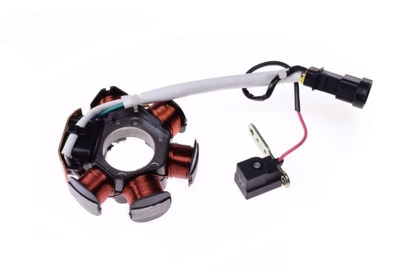 Stator iskrownik 6 cewek piaggio gilera | AI22511B