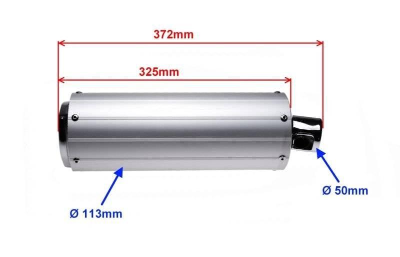 Tłumik 4t z katalizatorem | ZU80012 - zdjęcie 2