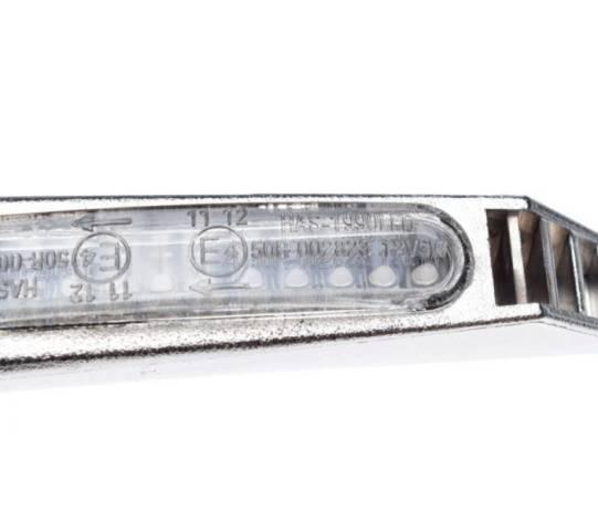 Kierunkowskaz led sekwencyjny chrom | AL9192 - zdjęcie 2