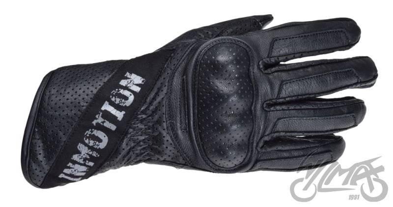 Rękawice im długie perf.czarne b/napisu xxl - zdjęcie 2