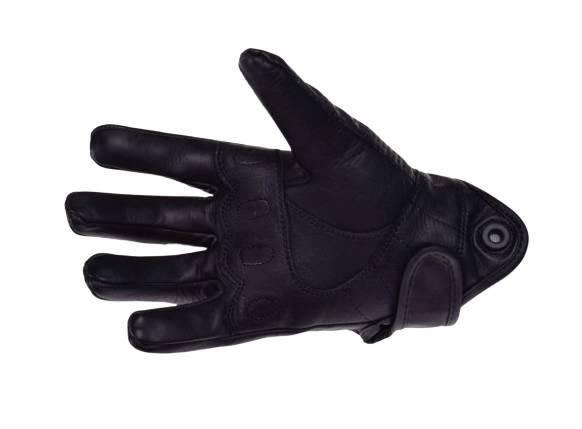 Rękawice im perforowane wzmocnione czarne xl - zdjęcie 2