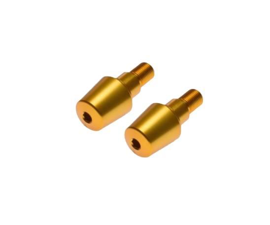 Końcówka kierownicy złota yamaha m16x1.5