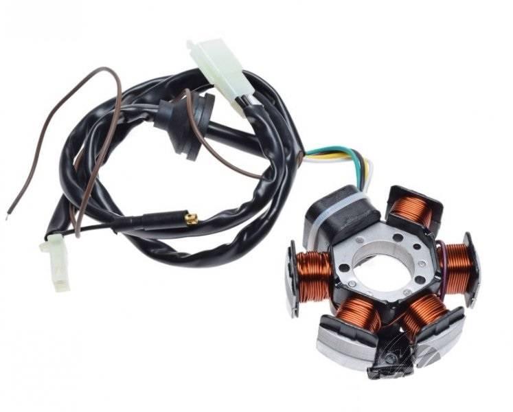 Stator iskrownik 6 cewek malaguti 4t | AI22561
