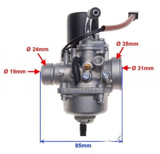 Gaźnik 2t longjia l-evo | ZLA3001 - zdjęcie 5