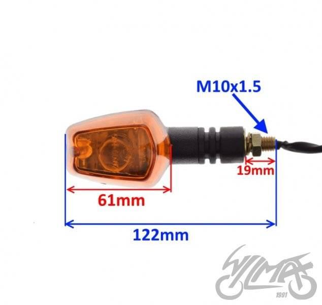 Kierunkowskaz tył lewy cpi qm125-2d 125 | CSM24621B - zdjęcie 2
