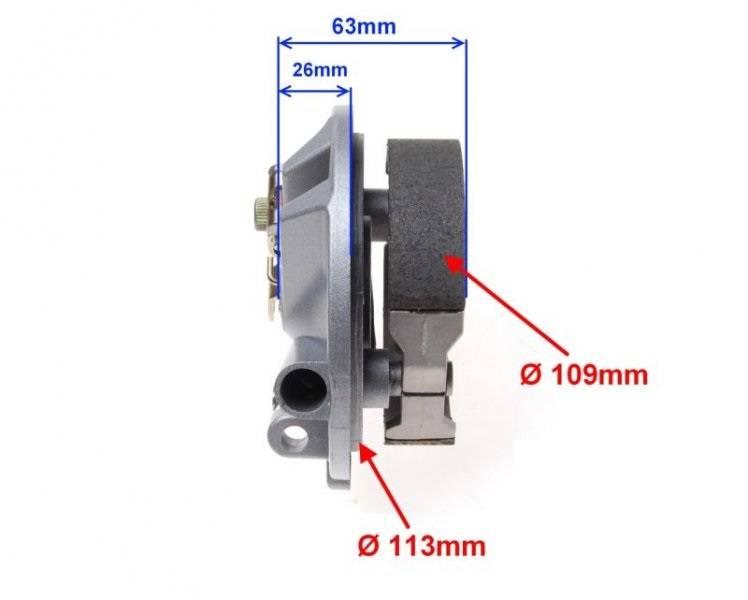 Pokrywa szczęk obręczy koła przód biedronka - zdjęcie 2