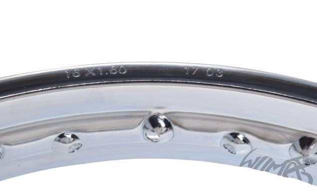 Obręcz koła 16x1,60 36 szprych stal simson s51 - zdjęcie 2