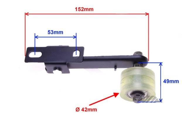 Napinacz łańcucha shineray atv250 st-9c | ZQI7004 - zdjęcie 4
