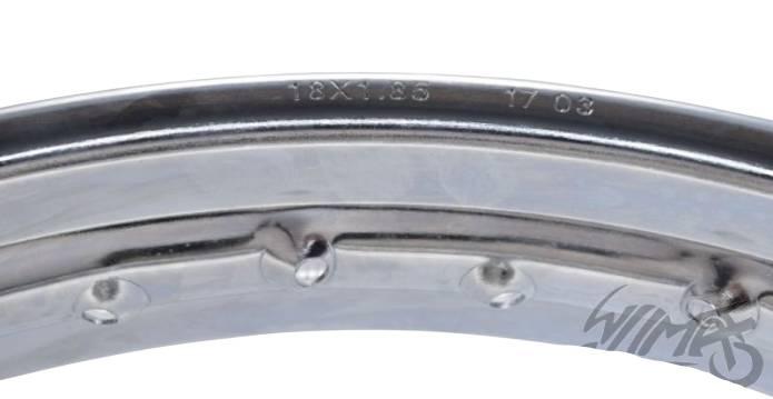 Obręcz koła 18x1,85 36 szprych stalowa | WS5207B - zdjęcie 2