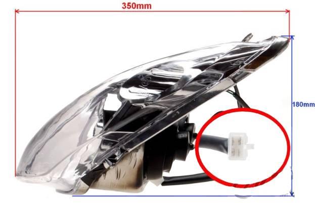 Lampa przód qt-4 nowy model | ZLO2401N - zdjęcie 5