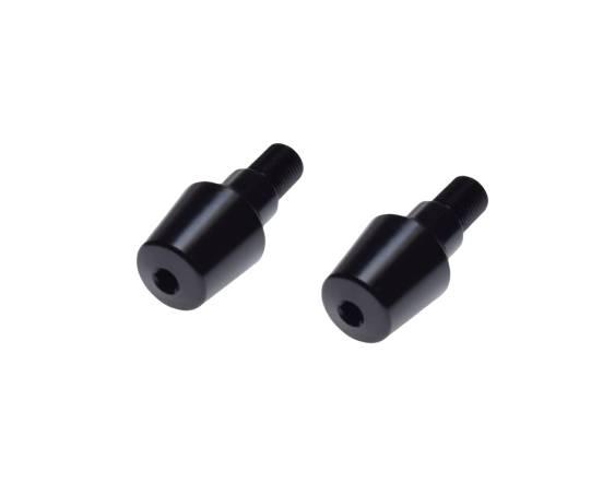 Końcówka kierownicy czarna yamaha m16x1.5