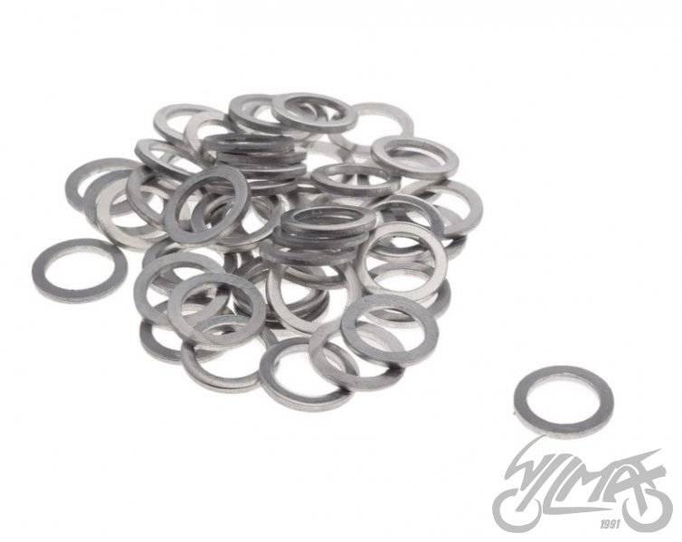 Podkładka aluminiowa 14x20x2.0mm opk 50 szt - zdjęcie 2