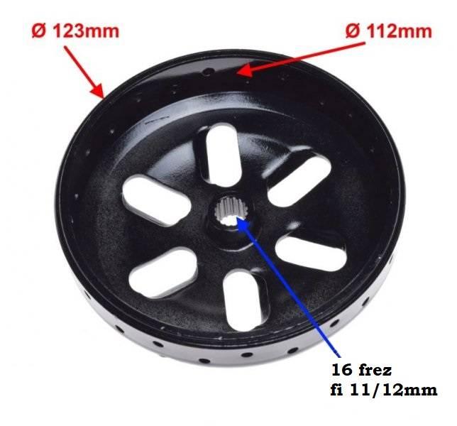 Dzwon sprzęgła tuning r-vent 112mm 2t | ZB0102 - zdjęcie 2
