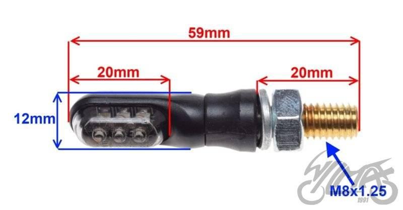 Kierunkowskaz mini led | AM1441 - zdjęcie 4