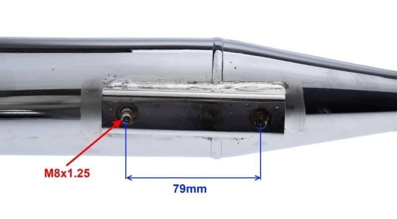 Tłumik z kolankiem 4t bez wyjścia zaworu - zdjęcie 3