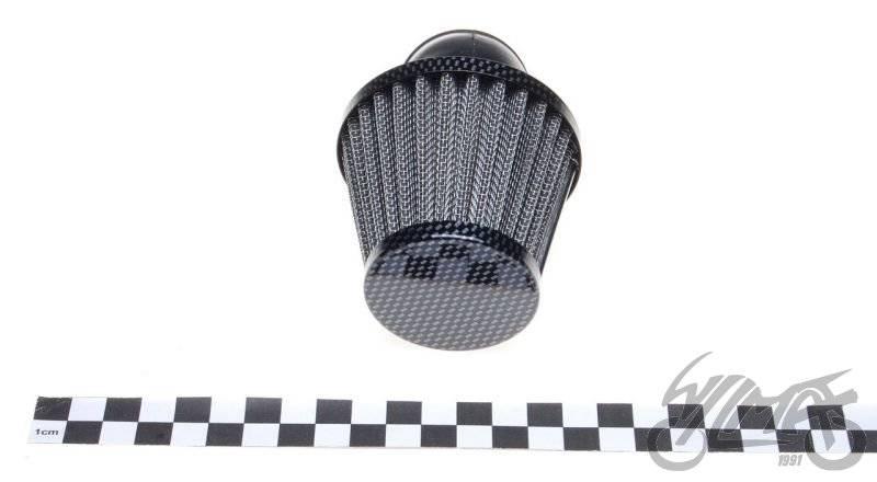 Filtr powietrza 28 mm stożkowy 45 carbon - zdjęcie 4