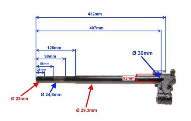 Półka widelca supermarket | ZBI5111 - zdjęcie 4