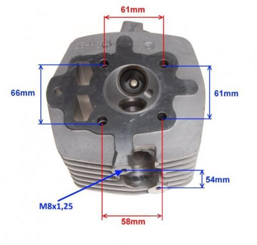Głowica cylindra loncin 125 cc 4t | AY35274 - zdjęcie 4