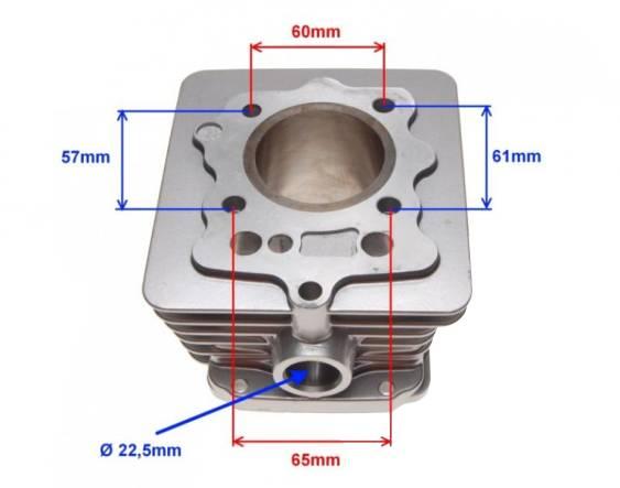 Cylinder loncin 125 2 4t 56,40 | AY3528 - zdjęcie 5